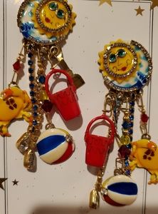 Lunch at the Ritz Life at the Beach Earrings